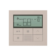 Lutron Palladiom Thermostat, wall-mounted, part of the HomeWorks QS system by Lutron, with minimalist design and premium...