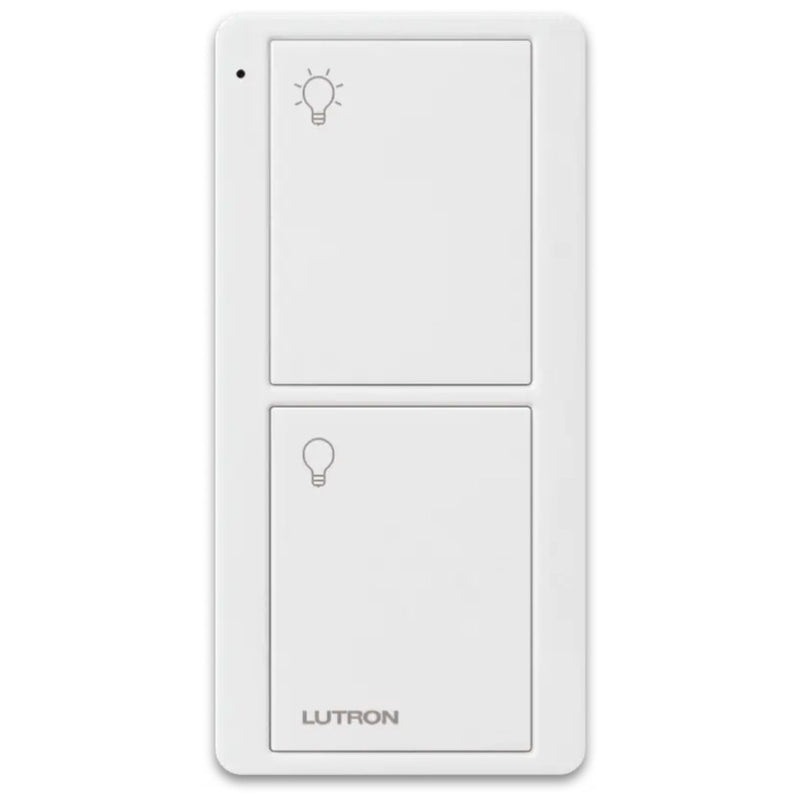 Lutron RA2 Select 2-Button Pico Wireless Control - Light - Matte White