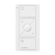 Lutron RA2 Select 3-Button Raise/Lower Pico Wireless Keypad - Shade Icon Engraving - White