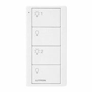 Lutron RA2 Select 4-Button Pico Wireless Keypad - 2-Group Lights - White