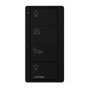 Lutron RA2 Select 4-Button Pico Wireless Keypad - Any Room - Black