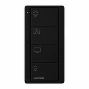 Lutron RA2 Select 4-Button Pico Wireless Keypad - Living Room - Black