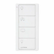 Lutron RA2 Select 4-Button Pico Wireless Keypad - Living Room - White