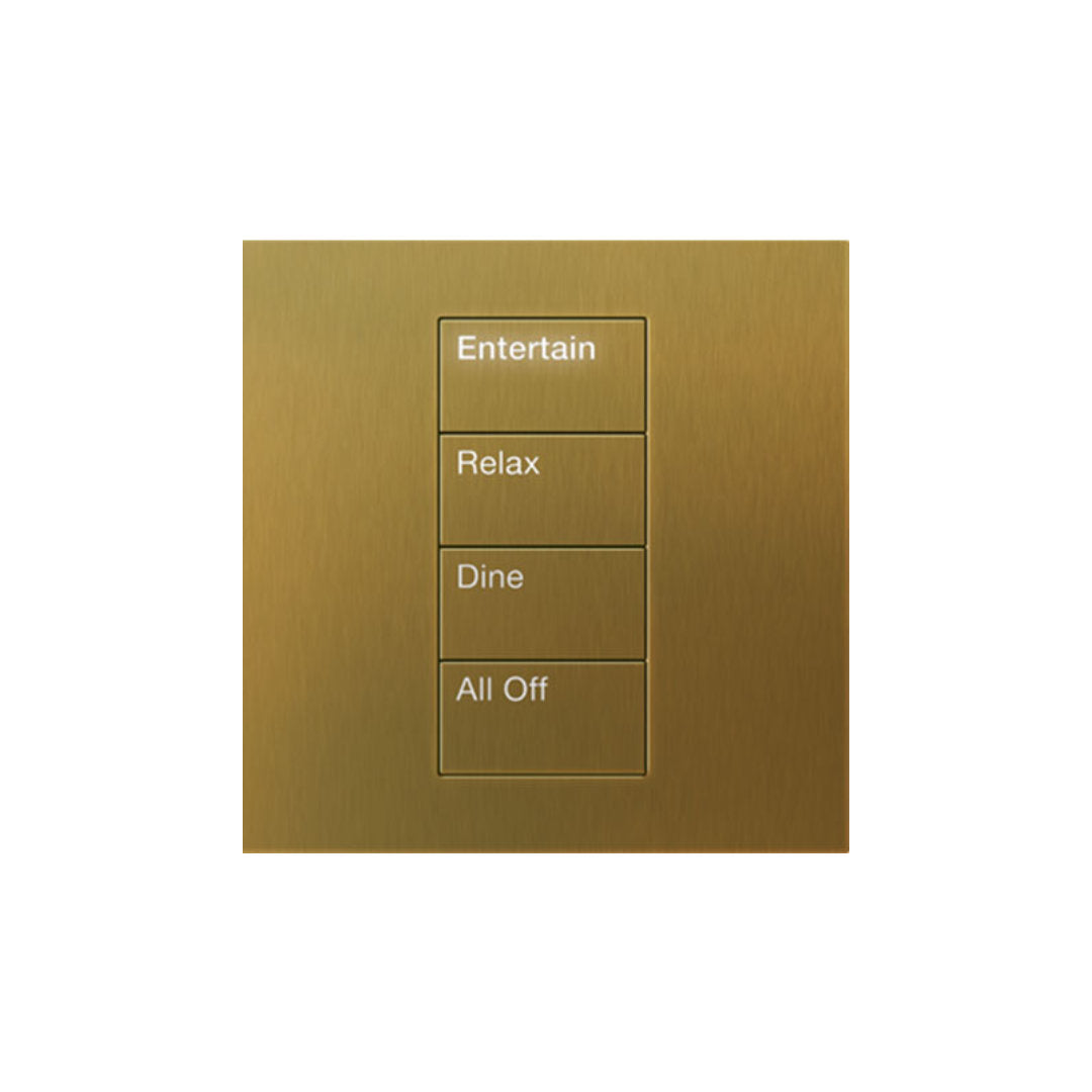 Stone Column Keypad Lutron Square Palladiom 1-Column Lighting Keypad — Formwave