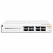 HPE Aruba Instant On 1430 16-Port Unmanaged Ethernet PoE Switch (124W)