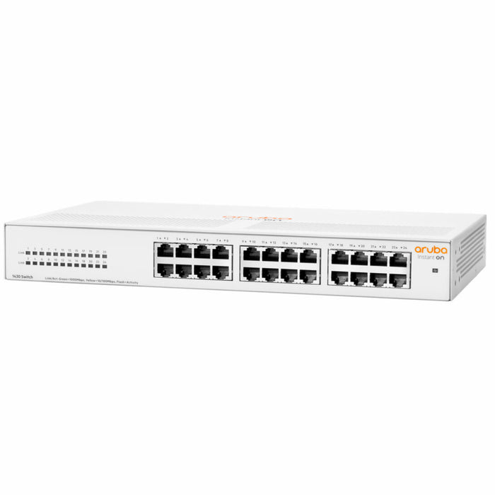 HPE Aruba Instant On 1430 24-Port Unmanaged Ethernet Switch