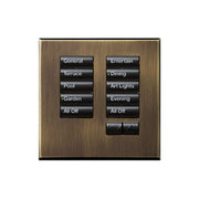 Lutron International Square SeeTouch Keypad (Non-Insert)