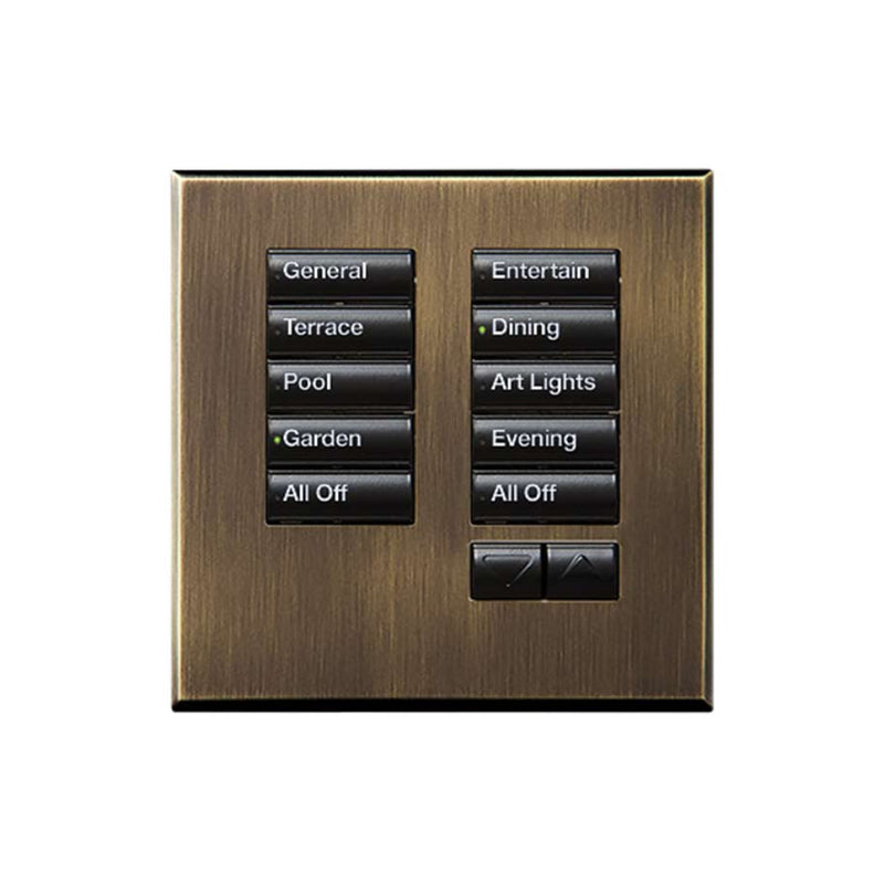 Lutron International Square SeeTouch Keypad (Non-Insert)