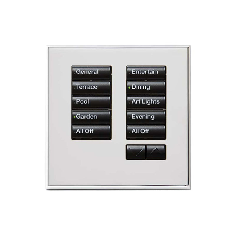 Lutron International Square SeeTouch Keypad (Non-Insert)