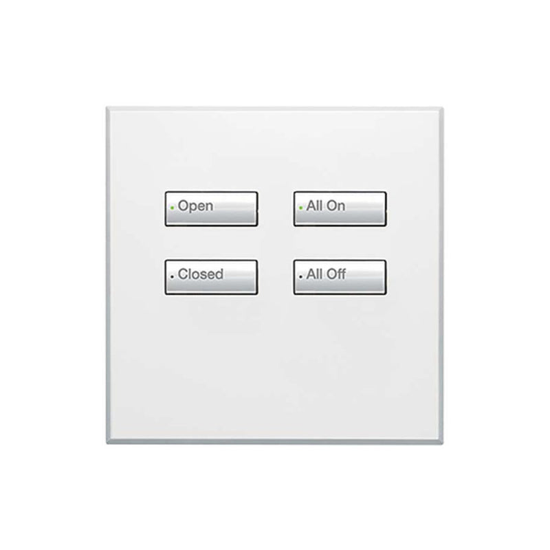 Lutron International Square SeeTouch Keypad (Non-Insert)