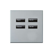 Lutron International Square SeeTouch Keypad (Non-Insert)
