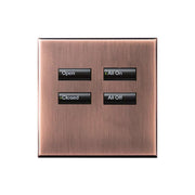 Lutron International Square SeeTouch Keypad (Non-Insert)