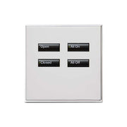 Lutron International Square SeeTouch Keypad (Non-Insert)