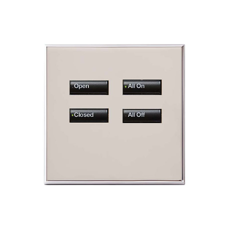 Lutron International Square SeeTouch Keypad (Non-Insert)