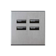 Lutron International Square SeeTouch Keypad (Non-Insert)