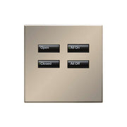 Lutron International Square SeeTouch Keypad (Non-Insert)