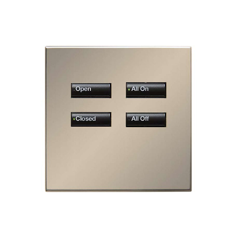 Lutron International Square SeeTouch Keypad (Non-Insert)