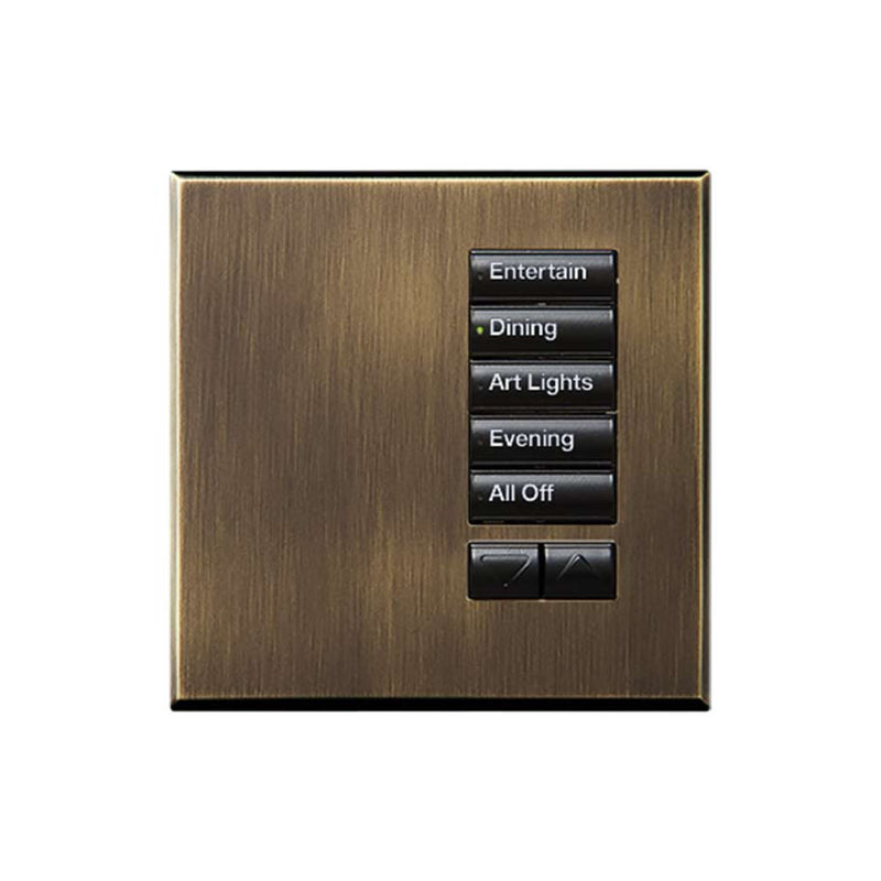 Lutron International Square SeeTouch Keypad (Non-Insert)