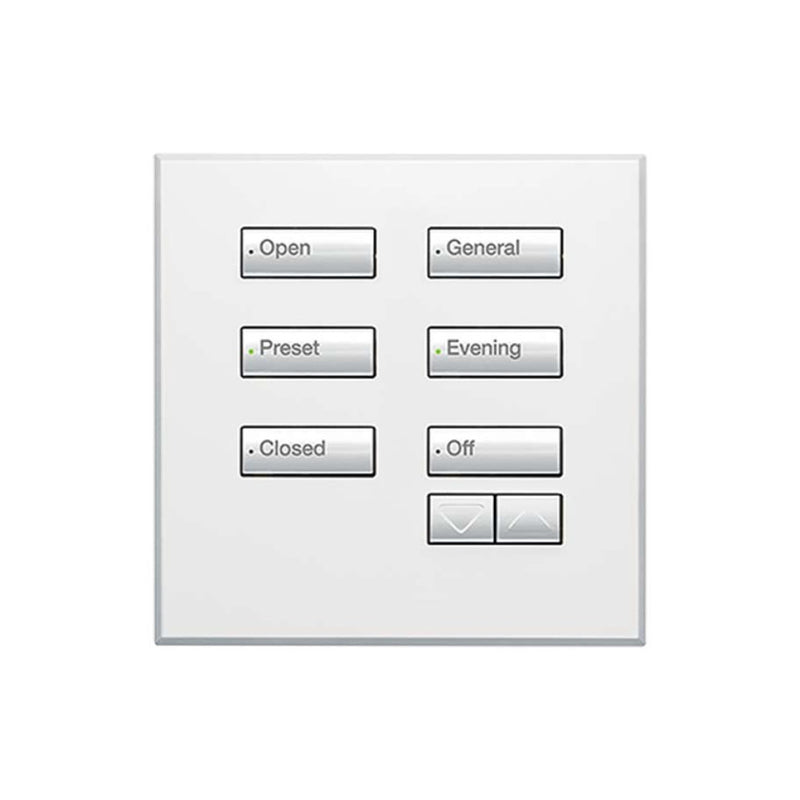 Lutron International Square SeeTouch Keypad (Non-Insert)