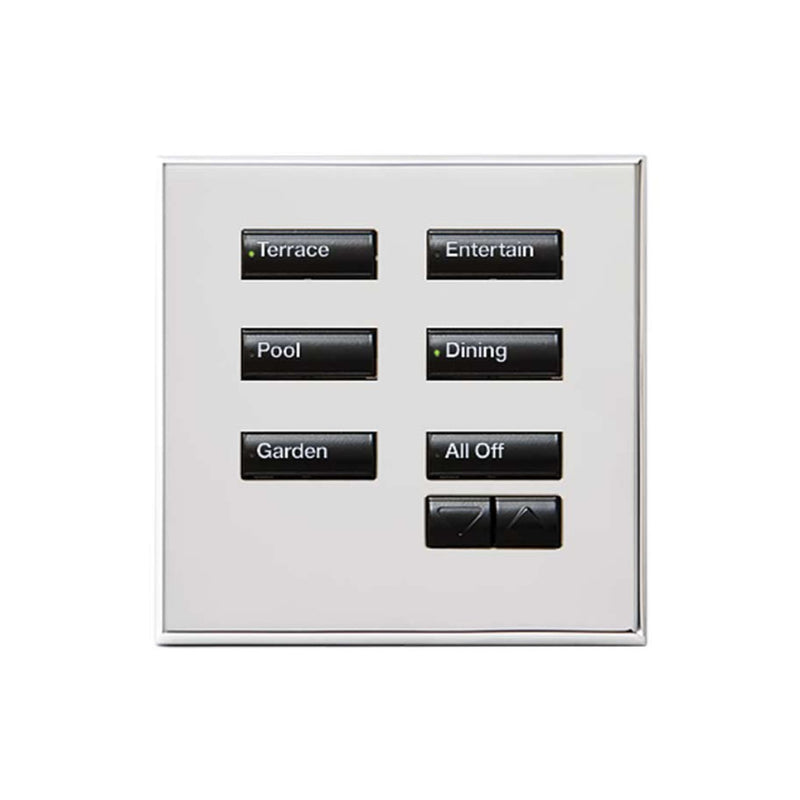 Lutron International Square SeeTouch Keypad (Non-Insert)