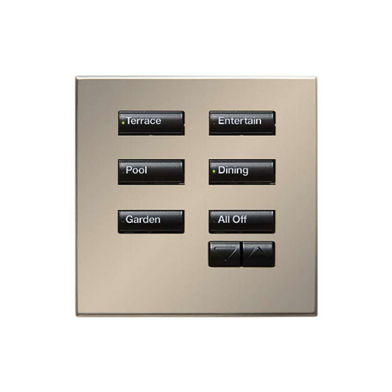 Lutron International Square SeeTouch Keypad (Non-Insert)