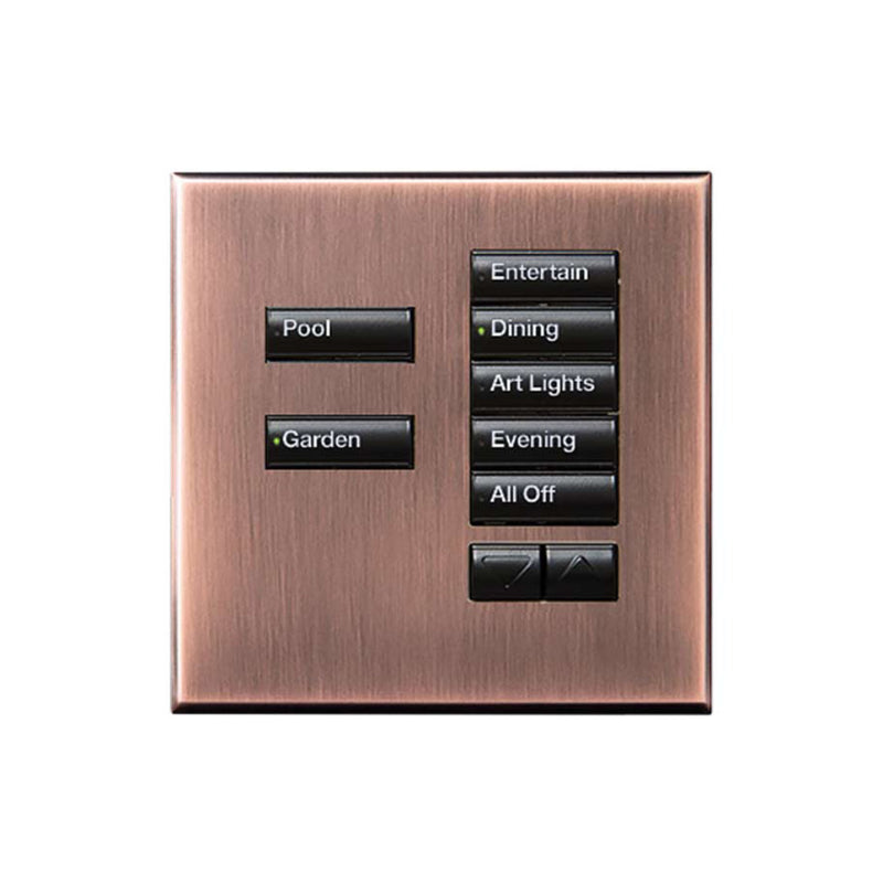 Lutron International Square SeeTouch Keypad (Non-Insert)