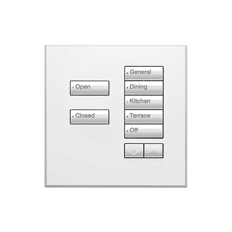 Lutron International Square SeeTouch Keypad (Non-Insert)