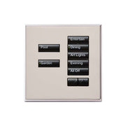 Lutron International Square SeeTouch Keypad (Non-Insert)