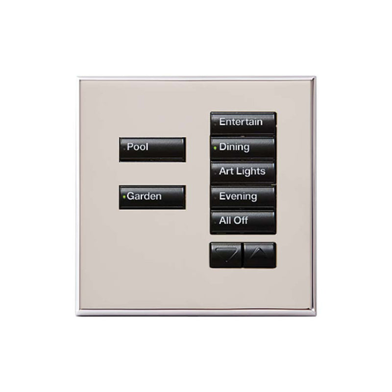 Lutron International Square SeeTouch Keypad (Non-Insert)