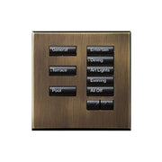 Lutron International Square SeeTouch Keypad (Non-Insert)