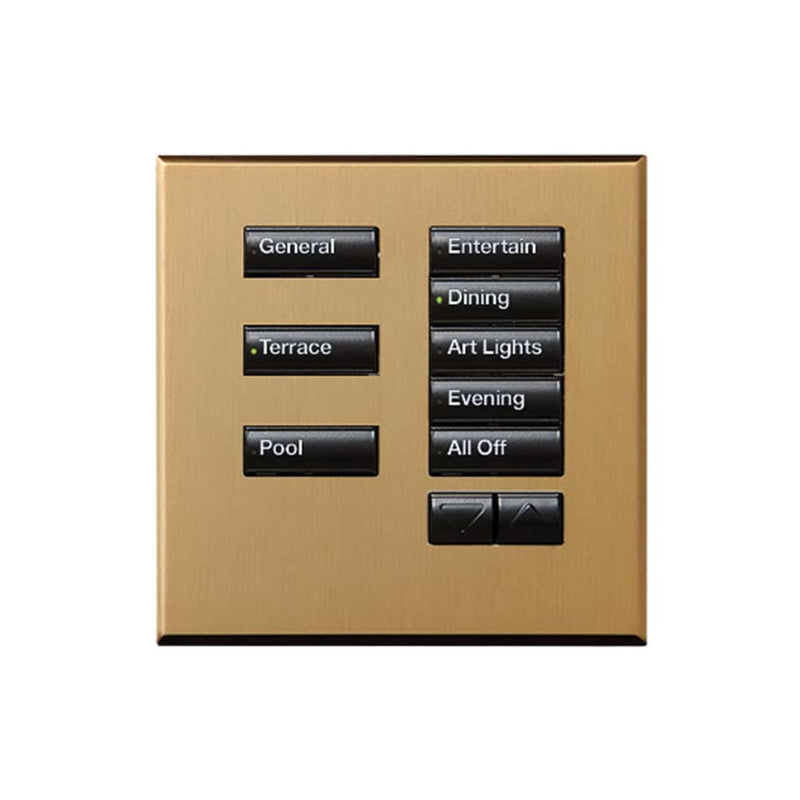 Lutron International Square SeeTouch Keypad (Non-Insert)