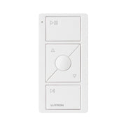 Lutron RA2 Select 3-Button Raise/Lower Pico Wireless Keypad - Audio - White