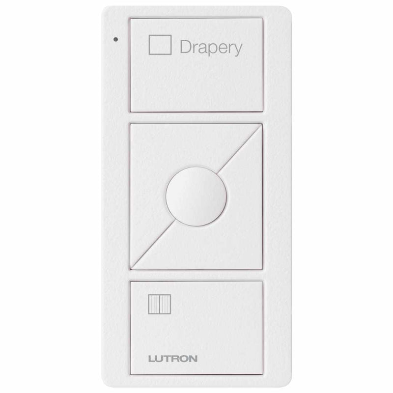 Lutron RA2 Select 3-Button Raise/Lower Pico Wireless Keypad - Drapery - White