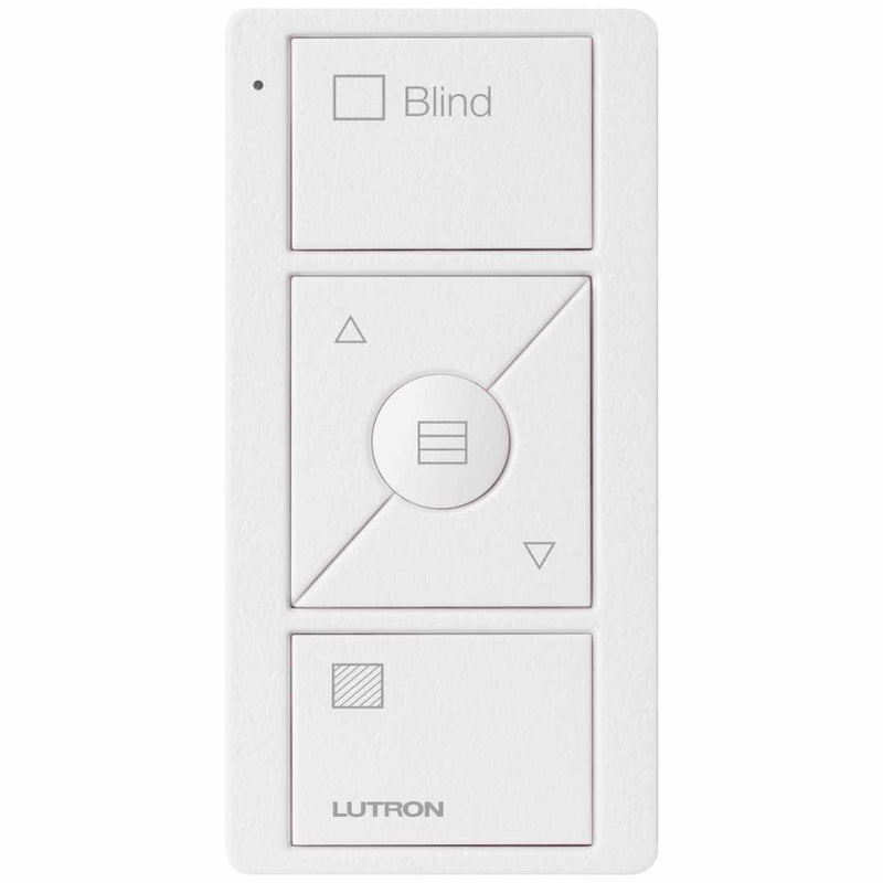 Lutron RA2 Select 3-Button Raise/Lower Pico Wireless Keypad - Horizontal Sheer Blinds - White