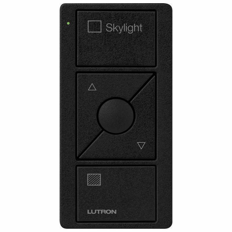 Lutron RA2 Select 3-Button Raise/Lower Pico Wireless Keypad - Skylight - Black