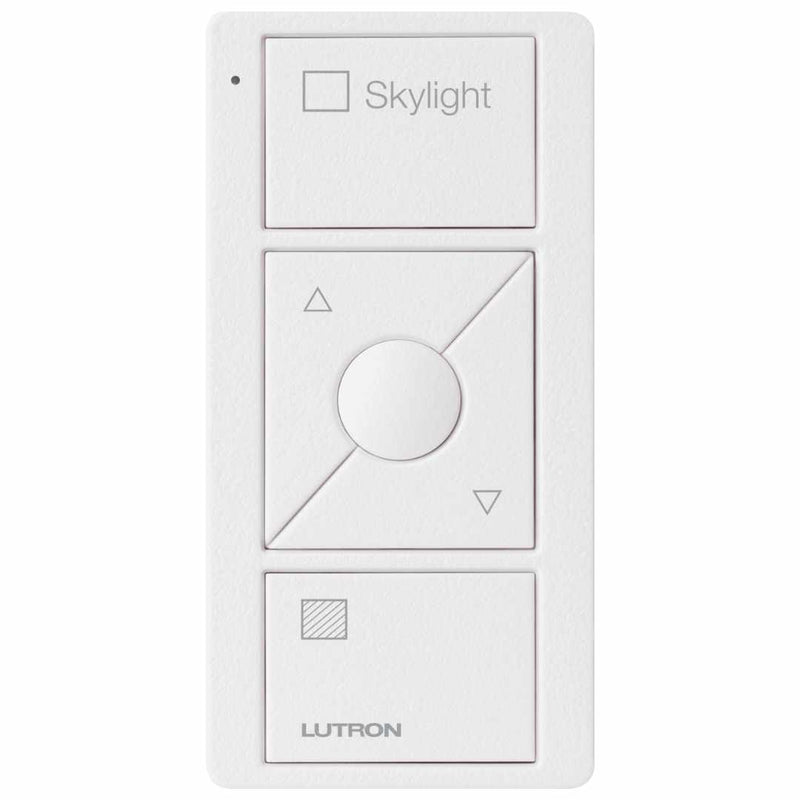 Lutron RA2 Select 3-Button Raise/Lower Pico Wireless Keypad - Skylight - White