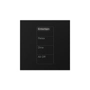 Lutron Square Palladiom Lighting & Shading Keypad (1-Column, 4-button)