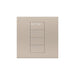 Lutron Square Palladiom Lighting & Shading Keypad (1-Column, 4-button)