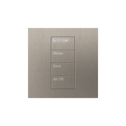 Lutron Square Palladiom Lighting & Shading Keypad (1-Column, 4-button)