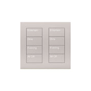 Lutron Square Palladiom Lighting & Shading Keypad (2-Column, 4-Button)