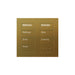 Lutron Square Palladiom Lighting & Shading Keypad (2-Column)