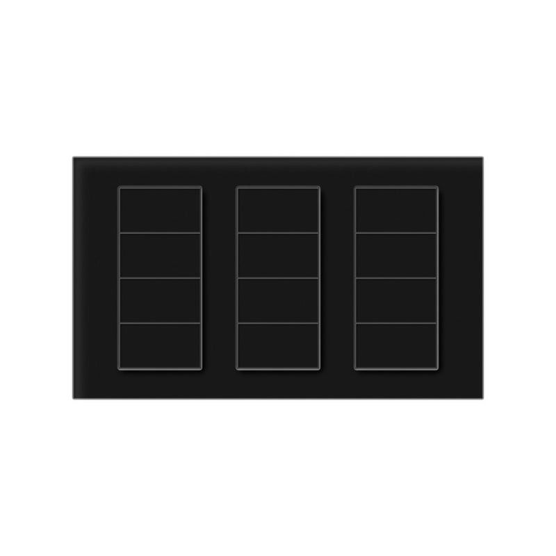 Lutron Square Palladiom Lighting & Shading Keypad (3-Column, 4-button)