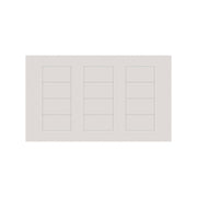 Lutron Square Palladiom Lighting & Shading Keypad (3-Column, 4-button)