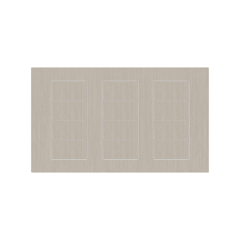 Lutron Square Palladiom Lighting & Shading Keypad (3-Column, 4-button)
