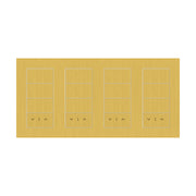 Lutron Square Palladiom Lighting & Shading Keypad (4-Column)