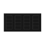Lutron Square Palladiom Lighting & Shading Keypad (4-Column)