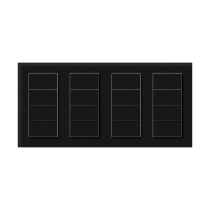 Lutron Square Palladiom Lighting & Shading Keypad (4-Column)