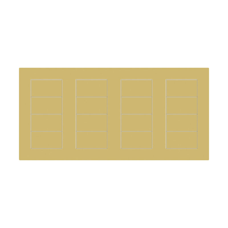 Lutron Square Palladiom Lighting & Shading Keypad (4-Column)