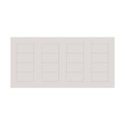 Lutron Square Palladiom Lighting & Shading Keypad (4-Column)