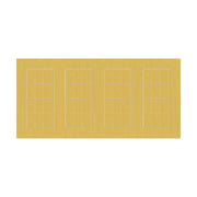 Lutron Square Palladiom Lighting & Shading Keypad (4-Column)